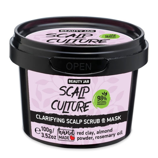 SCALP CULTURE Clarifying scalp scrub & mask