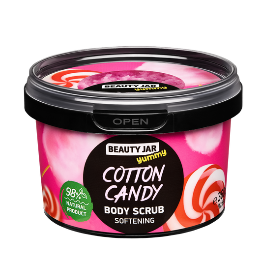 YUMMY Cotton Candy, Softening Body Scrub