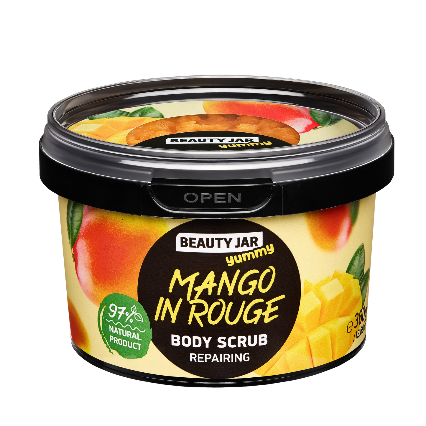 YUMMY Mango In Rouge Body Repairing Body Scrub