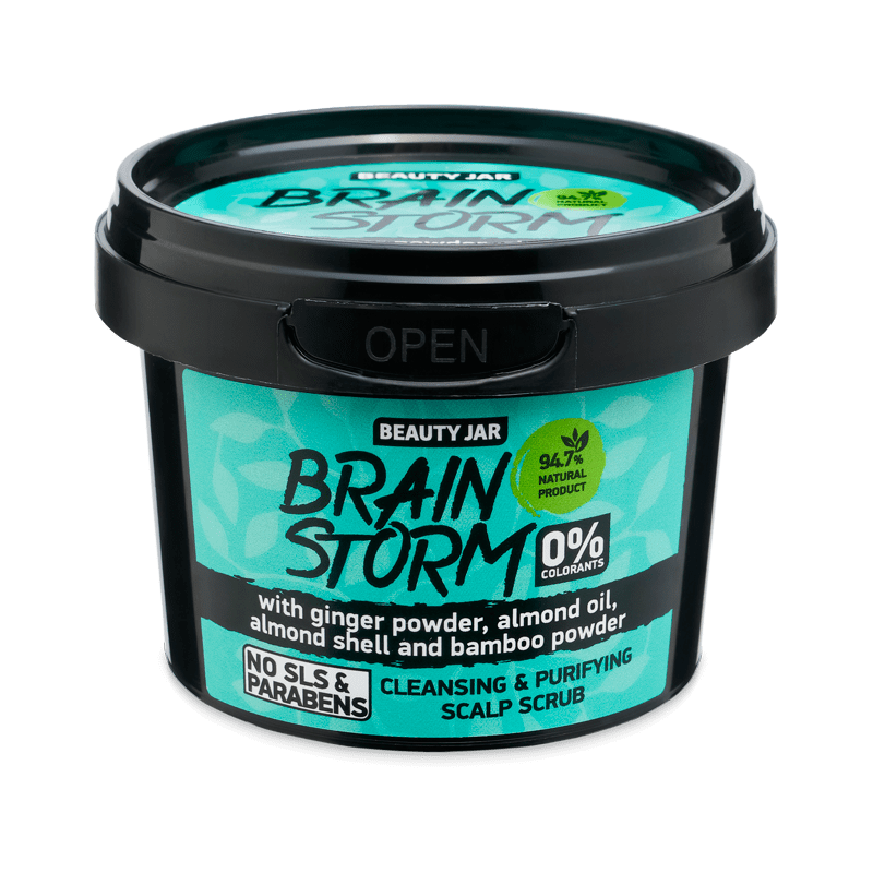 BRAIN STORM Cleansing & purifying scalp scrub