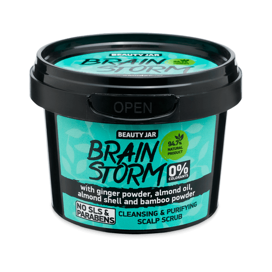 BRAIN STORM Cleansing & purifying scalp scrub
