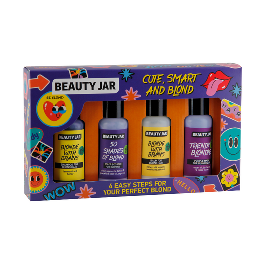 CUTE, SMART AND BLOND Gift set for hair