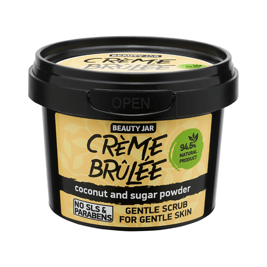 CREME BRULEE, Gentle face scrub for gentle skin