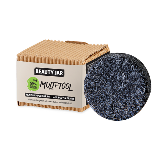 MULTI-TOOL Men shampoo bar for hair, body and beard