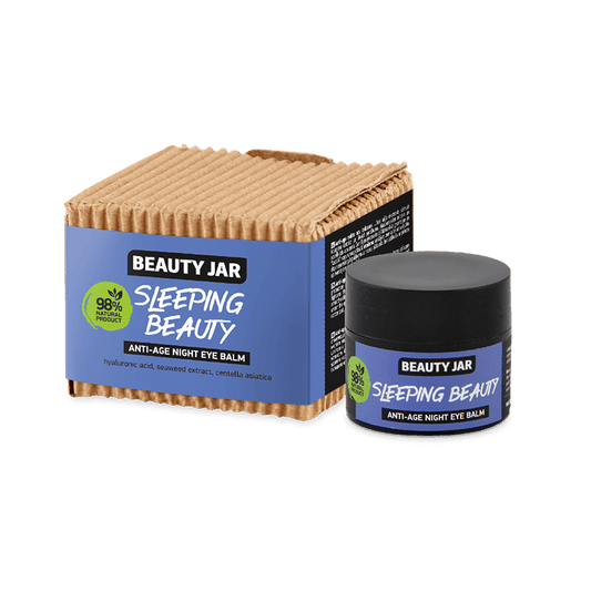 SLEEPING BEAUTY Anti-age night eye balm Hyaluronic acid, seaweed extract and centella asiatica