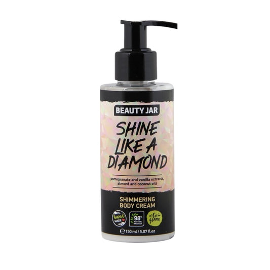 SHINE LIKE A DIAMOND, shimmering body lotion.