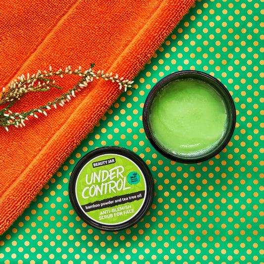 UNDER CONTROL, Anti blemish scrub for face